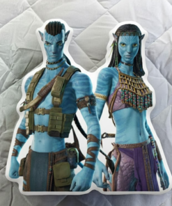 Jake Sully And Neytiri Avatar Movie Pillow, Characters Avatar 3 Pillow