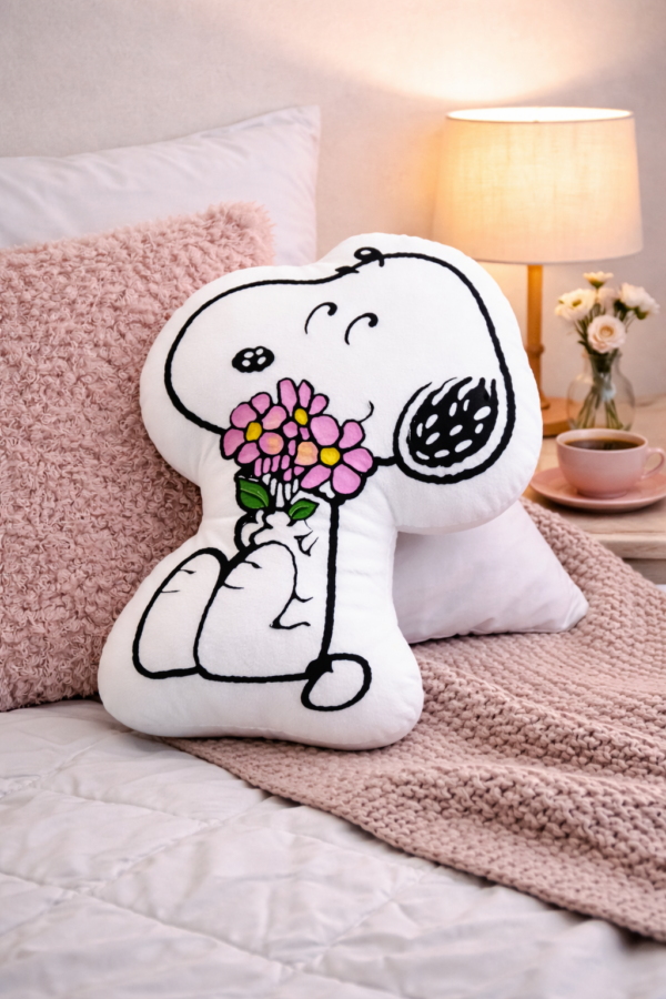 Alternative view of Snoopy Gift Pillow, Valentine'S Day Pillow