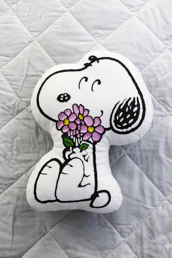 Snoopy Gift Pillow, Valentine'S Day Pillow