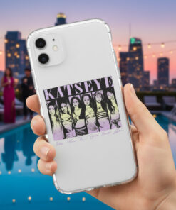 Alternative view of Clear Phone Case KATSEYE (K-Pop/Pop Group) - Signed Photo Graphic