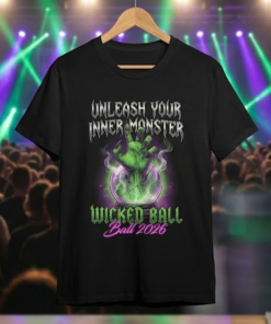 The Mayhem Ball 2026: Elphaba Rock Concert Merch Tee