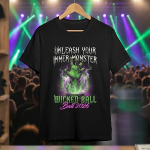 The Mayhem Ball 2026: Elphaba Rock Concert Merch Tee