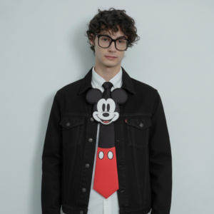 Alternative view of Tie A Knot  Mickey Mouse Tie