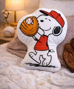 SnoopySport Pillow, Valentine'S Day Pillow