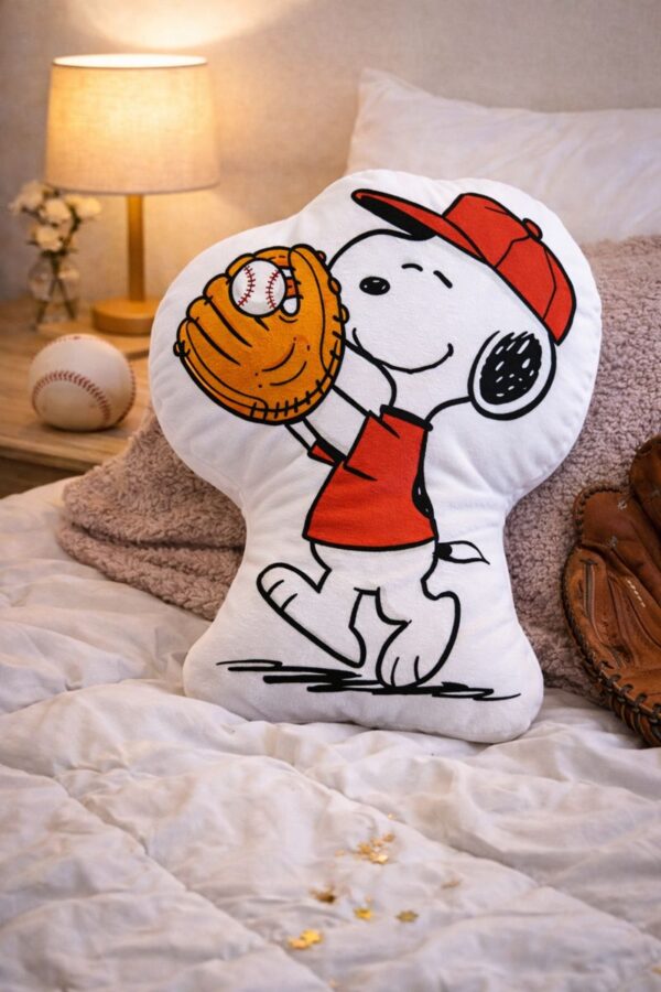 SnoopySport Pillow, Valentine'S Day Pillow