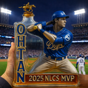 The “Shohei Ohtani Bust” Whiskey Bottles