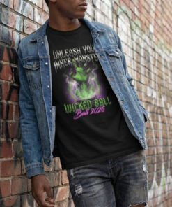 Alternative view of The Mayhem Ball 2026: Elphaba Rock Concert Merch Tee