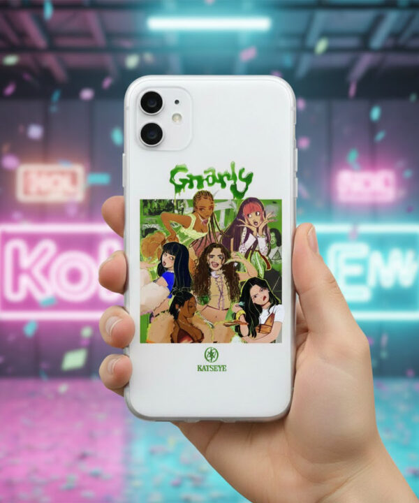 Gnarly Girl Group Art Case – KATSEYE Inspired Phone Cover