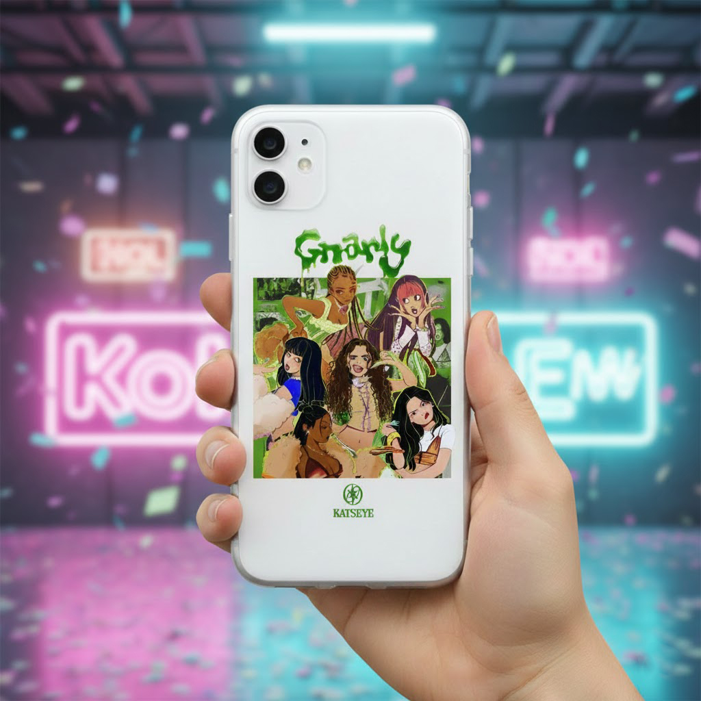 Gnarly Girl Group Art Case – KATSEYE Inspired Phone Cover