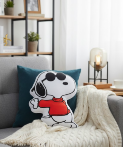 Alternative view of Snoopy Puffer Valentine'S Day Pillow, Snoopy Dog Pillow