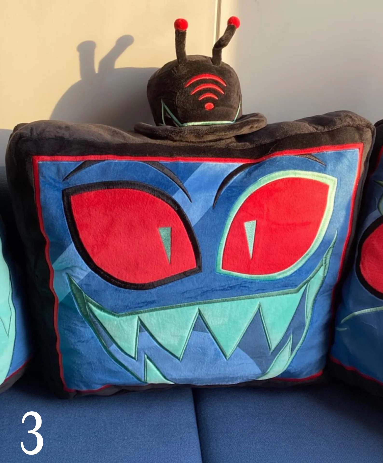 Preorder Hazbin Hotel throw double side plush pillow / pillowcase , gift for fans - Image 5