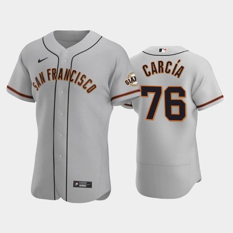 76 Jarlin Garcia Gray Road San Francisco Giants Baseball Jersey Baseball Jersey 