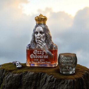 Ozzy Osbourne Whiskey Bottle
