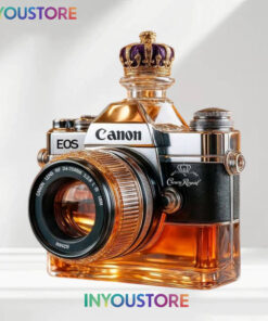 Camera Whiskey Bottle