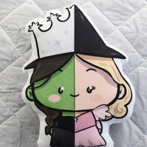 Alternative view of The Unlikely Friendship: Wicked Witch & Good Witch Plush Decor