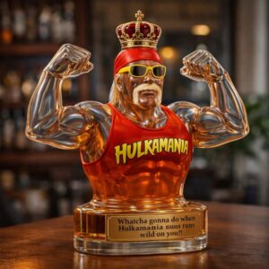 Alternative view of Hulkamania Edition: The Ultimate Custom Whiskey Bottles