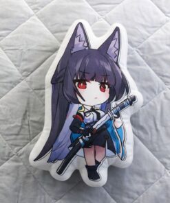 Alternative view of Miyabi Hoshimi Pillow - Zenless Zone Zero Pillow