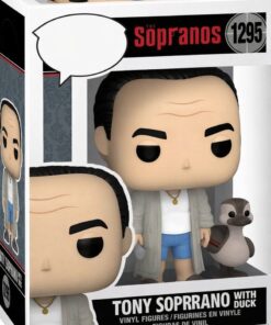 The Sopranos Tony in Robe with Duck POP! Television