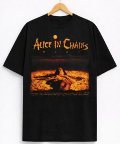 Alternative view of Men's Alice In Chains Graphic Oversized T-Shirt Dirt Album Cotton Black Adult Size S-4XL