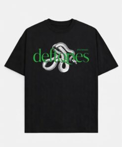 Men's Deftones Graphic Oversized T-Shirt Private Music Snake Cotton Black Adult Size S-4XL