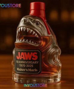 Jaws 50th Anniversary 1975-2025 Whiskey Bottle
