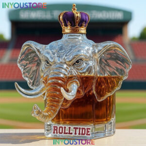 New University Of Alabama Big Whiskey Bottle