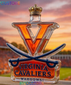 Virginia Cavaliers Limited Edition Christmas Whiskey Bottle