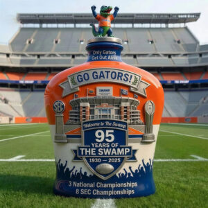 Florida Gators 95Th Anniversary Whiskey Bottle 2025