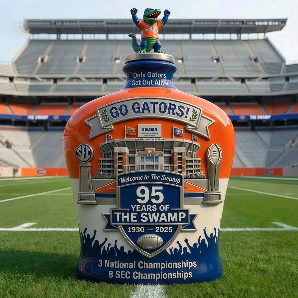 Florida Gators 95Th Anniversary Whiskey Bottle 2025
