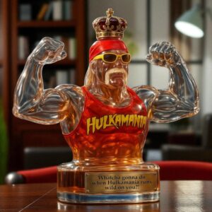 Hulkamania Edition: The Ultimate Custom Whiskey Bottles