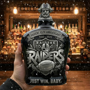 Chicago Bears Monsters Of The Midway Built To Endure Decanter Whiskey Bottle