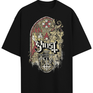 Ghost Band Rites Tour Vintage Occult Metal Gothic Bootleg Washed