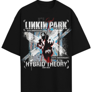 Linkin Park Hybrid Theory Y2K Nu Metal Aesthetic Vintage Wash Bootleg Graphic