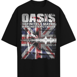Oasis Definitely Maybe Era Vintage Britpop Reunion Bootleg Washed Distortion