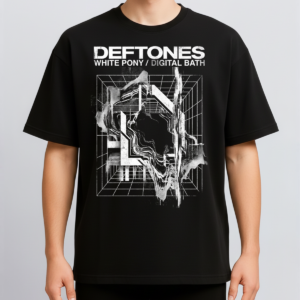 Alternative view of Deftones White Pony Vintage Shoegaze Metal Bootleg Washed Dreamscape