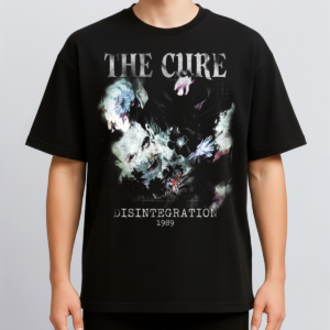 Alternative view of The Cure Disintegration 80s Post Punk Goth Vintage Washed Bootleg