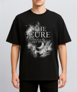 Alternative view of The Cure Lost World Gothic Vintage Post Punk New Wave Bootleg Washed