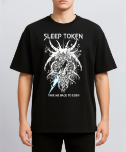 Alternative view of Sleep Token Eden Occult Metal Aesthetics Vintage Heavyweight Washed Tee
