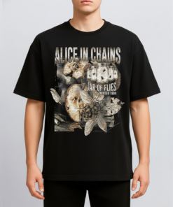 Alternative view of Alice In Chains Jar Of Flies Vintage 90s Grunge Sludge Bootleg Washed Seattle