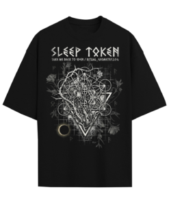 Sleep Token Eden Era Occult Metalcore Vintage Washed Heavyweight Boxy