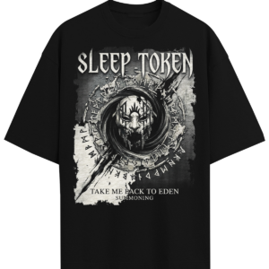 Sleep Token Eden Summoning Modern Metal Cult Aesthetic Vintage Wash Gothic Graph