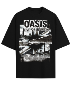 Oasis Reunion Live 25 Vintage 90s Britpop Bootleg Washed Rock n Roll