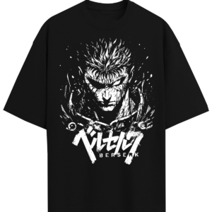Berserk Guts Black Swordsman Vintage 90s Dark Fantasy Anime Heavy Metal 10