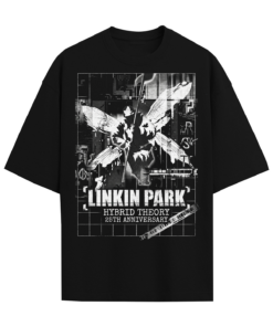 Linkin Park Hybrid Theory 25th Anniversary Y2K Nu Metal Aesthetic Vintage Wash B