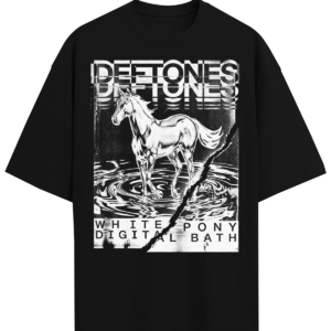 Deftones White Pony Era Vintage Shoegaze Metal Bootleg Washed Abstract