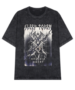 Alternative view of Sleep Token Arcadia Era Vintage Occult Metal Bootleg Washed Gothic