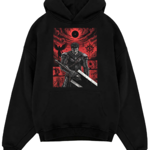 Alternative view of Berserk Guts Black Swordsman Vintage 90s Dark Fantasy Anime Heavy Metal 1