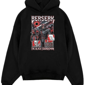 Alternative view of Berserk Guts Black Swordsman Vintage 90s Dark Fantasy Anime Heavy Metal 4