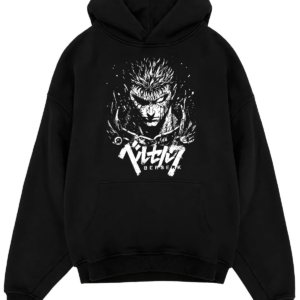 Alternative view of Berserk Guts Black Swordsman Vintage 90s Dark Fantasy Anime Heavy Metal 10