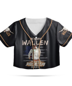 Morgan Wallen Still Problem Tour 2026 Croptop Baseball Jersey, Morgan Wallen Country Music Shirt